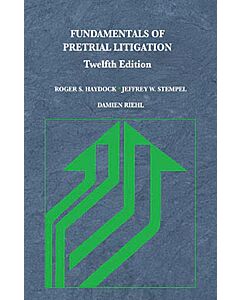 Fundamentals of Pretrial Litigation 9798887860688
