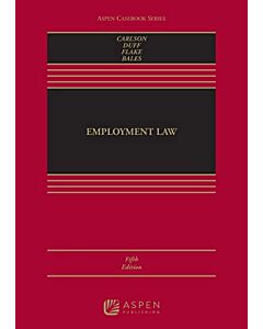 Employment Law (w/ Connected eBook) (Instant Digital Access Code Only) 9798886141658