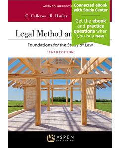 Legal Method and Writing (w/ Connected eBook with Study Center) 9798894103426