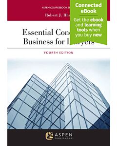 Essential Concepts of Business for Lawyers (w/ Connected eBook) 9798889062578