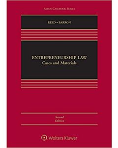 Entrepreneurship Law: Cases and Materials (w/ Connected eBook) (Instant Digital Access Code Only) 9781543849868