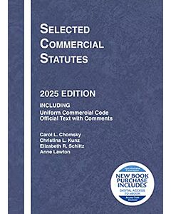 Selected Commercial Statutes (Instant Digital Access Code Only) 9798895455043