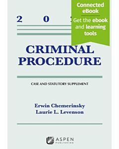 Criminal Procedure: Case and Statutory Supplement (Instant Digital Access Code Only) 9798894106885