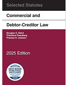 Commercial and Debtor-Creditor Law Selected Statutes 9798895453667