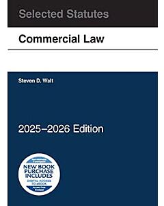 Commercial Law, Selected Statutes 9798895453704