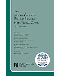 The Judicial Code and Rules of Procedure in the Federal Courts 9798895453261