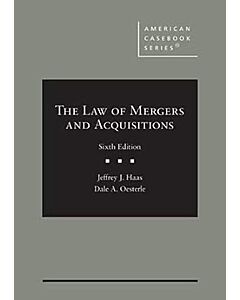 The Law of Mergers and Acquisitions (American Casebook Series) (Rental) 9781636594552