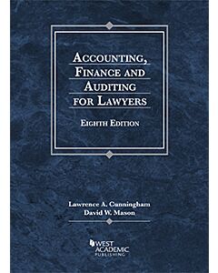Accounting, Finance and Auditing for Lawyers 9781647085100