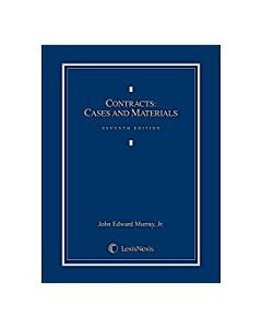 Contracts: Cases and Materials (Looseleaf Version) 9780769898063