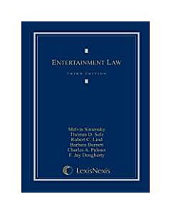 Entertainment Law 9780820557250