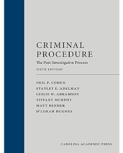 Criminal Procedure: The Post-Investigative Process (Used) 9781531009205