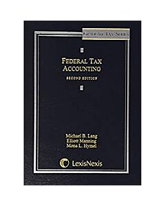 Federal Tax Accounting 9781422480328