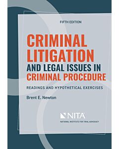 Criminal Litigation and Legal Issues in Criminal Procedure 9798886690002