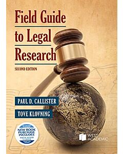 Field Guide to Legal Research 9781685611477