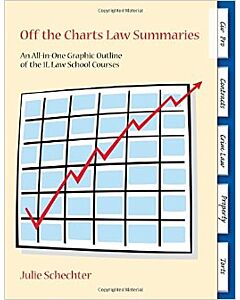 Off the Charts Law Summaries: An All-In-One Graphic Outline of the 1L Law School Courses 9781611632606