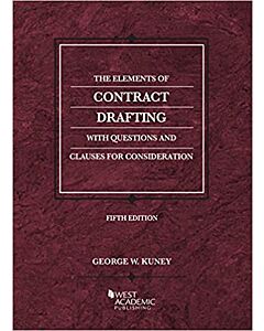 The Elements of Contract Drafting 9781684674565