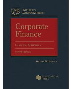 Corporate Finance: Cases and Materials (University Casebook Series) (Rental) 9798887868035