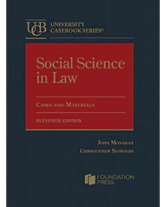 Social Science in Law: Cases and Materials (University Casebook Series) 9798892097499