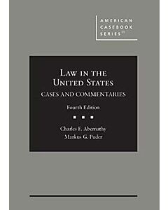 Law in the United States (American Casebook Series) 9798887868790