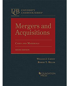 Mergers and Acquisitions, Cases and Materials (University Casebook Series) (Instant Digital Access Code Only) 9781685614959