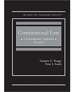 Constitutional Law: A Contemporary Approach (Interactive Casebook Series) (Used) 9781685614669