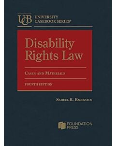 Disability Rights Law: Cases and Materials (University Casebook Series) (Rental) 9798892091091