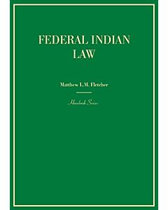 Federal Indian Law (Hornbook Series) 9780314290717
