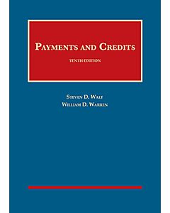Payments and Credits (University Casebook Series) 9780314907127