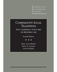 Comparative Legal Traditions, Text, Materials and Cases on Western Law (American Casebook Series) (Rental) 9780314917508