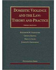 Domestic Violence and the Law (University Casebook Series) 9781599419299