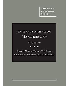Cases and Materials on Maritime Law (American Casebook Series) 9781684679065