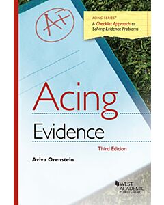 Acing Evidence 9781647081102