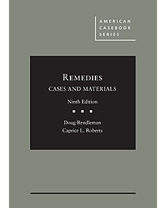Remedies, Cases and Materials (American Casebook Series) (Used) 9781683285717