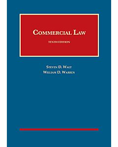 Commercial Law (University Casebook Series) 9781683289487