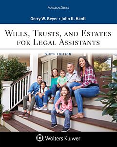 Wills, Trusts & Estates For Legal Assistants 9781543813081