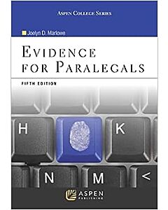Evidence for Paralegals (w/ Connected eBook) (Instant Digital Access Code Only) 9798889063766