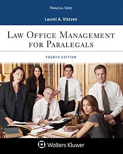 Law Office Management for Paralegals (w/ Connected eBook) 9781543813821