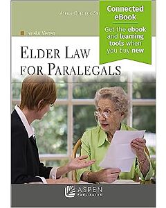 Elder Law for Paralegals (w/ Connected eBook) (Instant Digital Access Code Only) 9798889062509