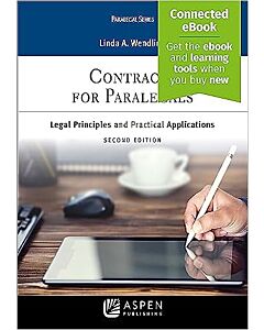 Contracts for Paralegals: Legal Principles and Practical Applications (w/ Connected eBook) (Instant Digital Access Code Only) 9798889063803