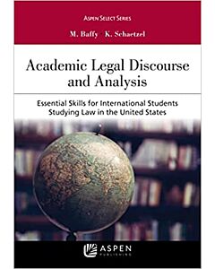 Academic Legal Discourse and Analysis (w/ Connected eBook) (Instant Digital Access Code Only) 9798886140255