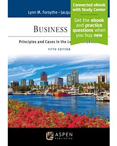 Business Law: Principles and Cases in the Legal Environment (w/ Connected eBook with Study Center) 9798894103587