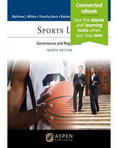 Sports Law: Governance and Regulation (w/ Connected eBook) (Instant Digital Access Code Only) 9798889063018