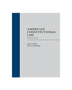 American Constitutional Law 9781531009502