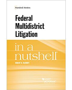 Law in a Nutshell: Federal Multidistrict Litigation 9781640202542