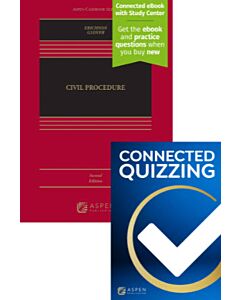 Civil Procedure (Connected eBook with Study Center + Print Book + Connected Quizzing) 9798892078054