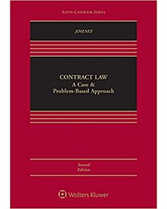 Contract Law: A Case & Problem-Based Approach (Connected eBook with Study Center + Print Book + Connected Quizzing) 9781543845099