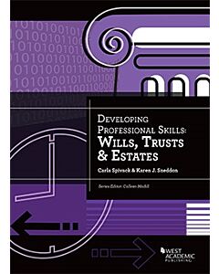 Developing Professional Skills: Wills, Trusts & Estates 9781636594798