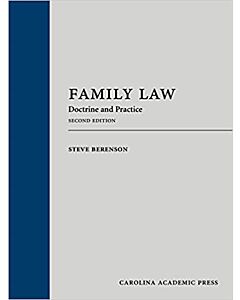 Family Law: Doctrine and Practice (Used) 9781531025755