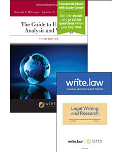The Guide to U.S. Legal Analysis and Writing (Connected eBook + Print Book + Write.law) 9798886142945