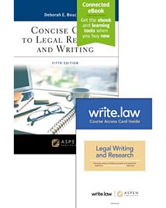 Concise Guide to Legal Research and Writing (w/ Write.law) 9798892076210